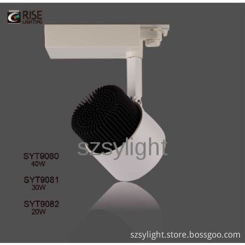2014 Factory price Cree COB led track light gallary 3000 K.4000 K